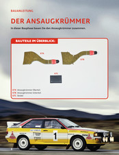 Hachette Audi Rallye Quattro A2 Bauanleitung
