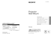 Sony PSS-640 Installationshandbuch