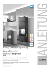 Wodtke Stage F9 Montage- Und Bedienungsanleitung