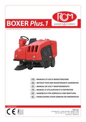 RCM BOXER SK2 PLUS.1 Handbuch Für Gebrauch Und Wartung