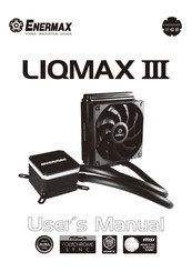 Enermax LIQMAX III Bedienungsanleitung