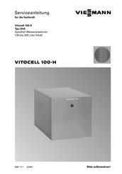 Viessmann VITOCELL 100-H Serviceanleitung