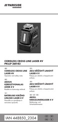 Parkside Performance PKLLP 360 B3 Bedienungs- Und Sicherheitshinweise