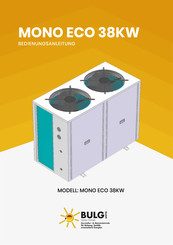 BULG MONO ECO 38KW Bedienungsanleitung