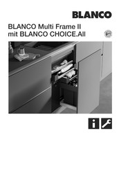 Blanco MULTI FRAME II 60 P CHOICE.ALL 527840 Bedienungsanleitung