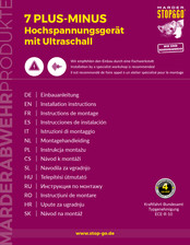 STOP&GO 7 PLUS-MINUS Einbauanleitung