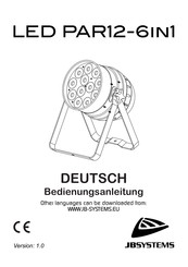 JB Systems B05574 Bedienungsanleitung