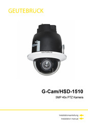 Geutebruck G-Cam/HSD-1510 Installationsanleitung