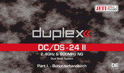 JETI model JDEX-TDC24II-GL-US Benutzerhandbuch