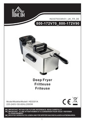 HOMCOM 800-172V70 Bedienungsanleitung