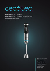 Cecotec POWER PULSAR 2300MAX Bedienungsanleitung