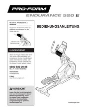 Pro-Form PFEVEL69716.5 Bedienungsanleitung