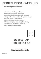 Küppersbusch IKD 9210.1 GE Bedienungsanweisung