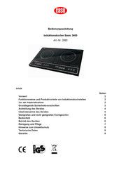 Caso Basic 3400 Bedienungsanleitung