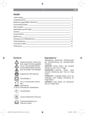 Cleanmaxx PC-P011E Bedienungsanleitung