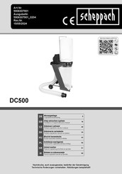 Scheppach DC500 Originalbetriebsanleitung