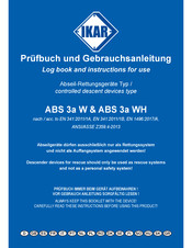 IKAR ABS 3a W Prüfbuch Und Gebrauchsanleitung