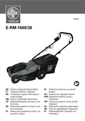 Lux Tools E-RM-1600/38 Originalbetriebsanleitung
