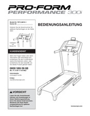Pro-Form PERFORMANCE 300i Bedienungsanleitung