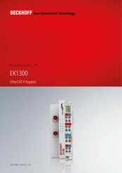 Beckhoff EK1300 Bedienungsanleitung