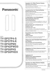 Panasonic TY-SP50PHD3 Bedienungsanleitung