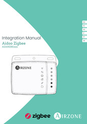 Airzone Aidoo Zigbee AZAI6ZBE Serie Bedienungsanleitung