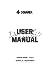 Donner DDP-60 Bedienungsanleitung