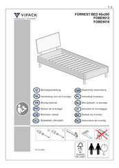 VIPACK FORREST FOBE9012 Montageanleitung