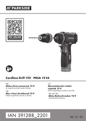 Parkside PBSA 12 E4 Originalbetriebsanleitung