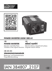 ULTIMATE SPEED 384807 2107 Bedienungs- Und Sicherheitshinweise