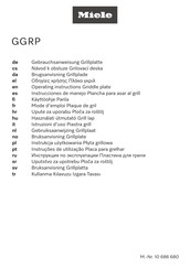 Miele GGRP Gebrauchsanweisung