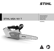 Stihl MSA 161 T Gebrauchsanleitung