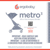 ergobaby metro3 MET3GRAPHEU Bedienungsanleitung