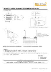 Bremetall EXCELLINO Montageanleitung