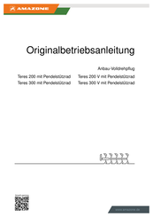 Amazone Teres 300 V Originalbetriebsanleitung