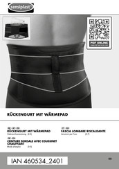 Sensiplast 460534 2401 Gebrauchsanweisung