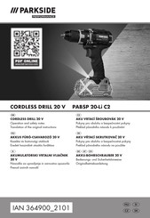 Parkside Performance 364900 2101 Bedienungs- Und Sicherheitshinweise