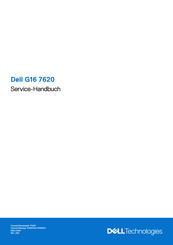 Dell G16 7620 Servicehandbuch