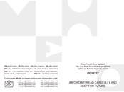 Costway BC10227 Bedienungsanleitung