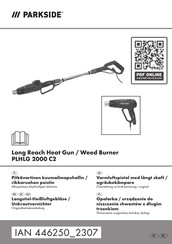 Parkside PLHLG 2000 C2 Originalbetriebsanleitung