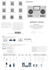 AlphaTheta OMNIS-DUO Kurzanleitung