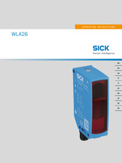 SICK WLA26 Bedienungsanleitung