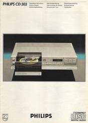 Philips CD 303 Bedienungsanleitung