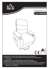 HOMCOM 713-183V90 Bedienungsanleitung