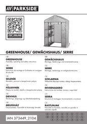 Parkside 373449 2104 Montage-, Bedienungs- Und Sicherheitshinweise