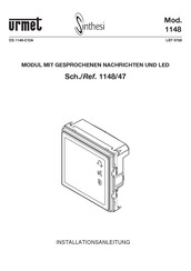 urmet 1148/47 Installationsanleitung