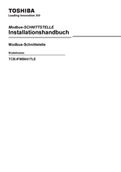 Toshiba TCB-IFMB641TLE Installationshandbuch