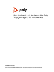 Poly AJ8V4AA Benutzerhandbuch