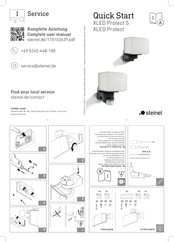 STEINEL XLED PROTECT Schnellstartanleitung