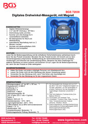 Bgs Technic BGS 72038 Bedienungsanleitung